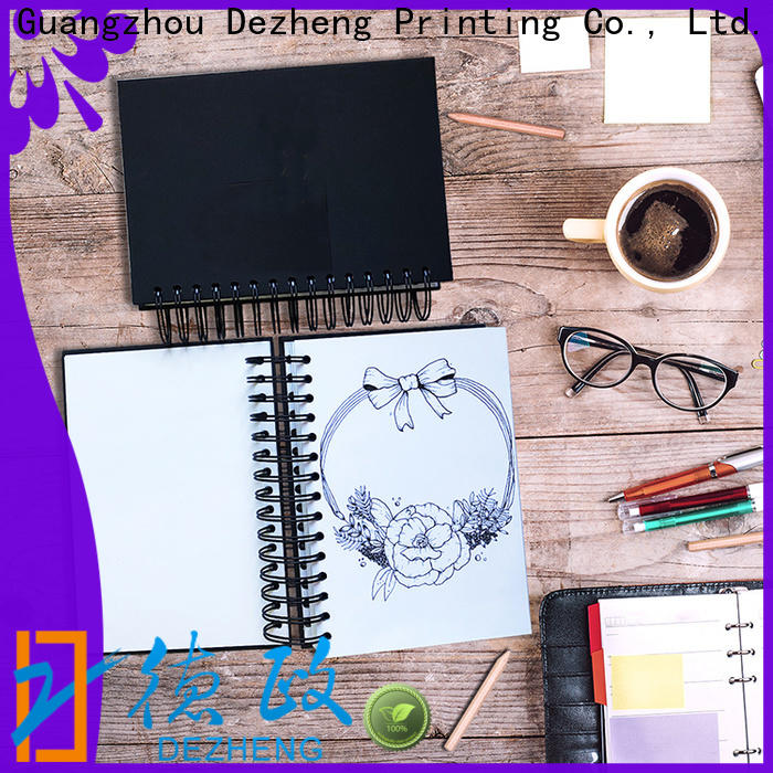Dezheng Customized sketchbooks customization For notebook printing