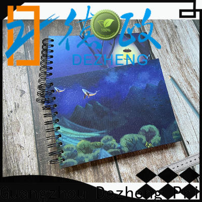 Dezheng leather Notebook Supplier factory For DIY