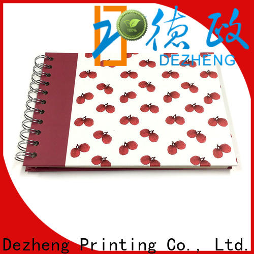 Dezheng portable scrapbooking album photo factory for friendship