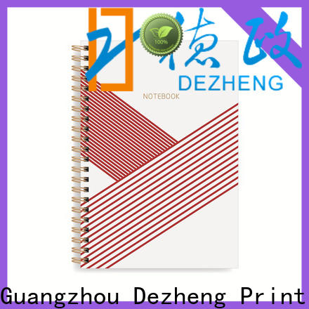 Dezheng Best top bound spiral notebook Suppliers for note taking