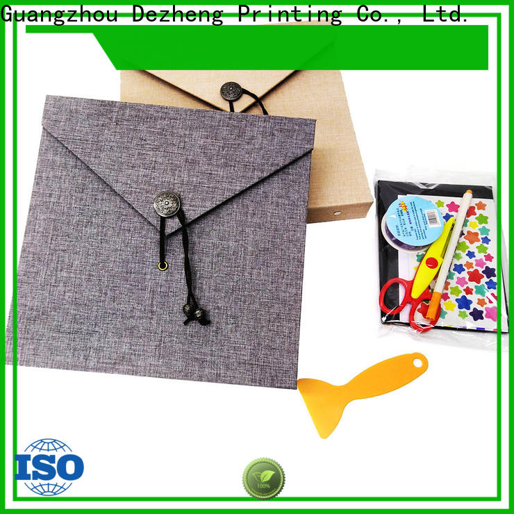 Dezheng closure self adhesive photo albums for sale Supply for festival