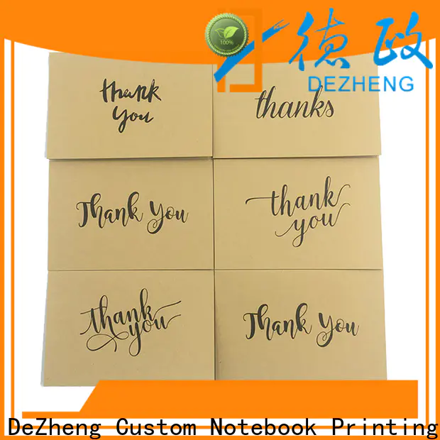 Dezheng recycled custom congratulations cards Supply for friendship
