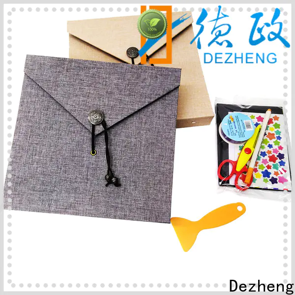 Dezheng latest self adhesive photograph albums customization for friendship