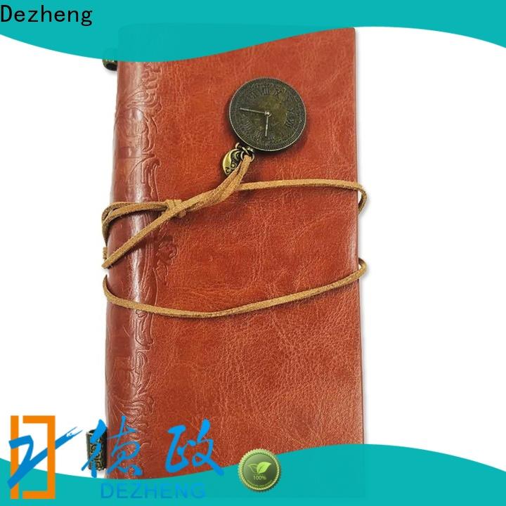 Dezheng latest best leather bound journals customization For business