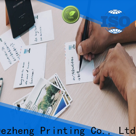 Dezheng Wholesale custom greeting card printing Suppliers for festival