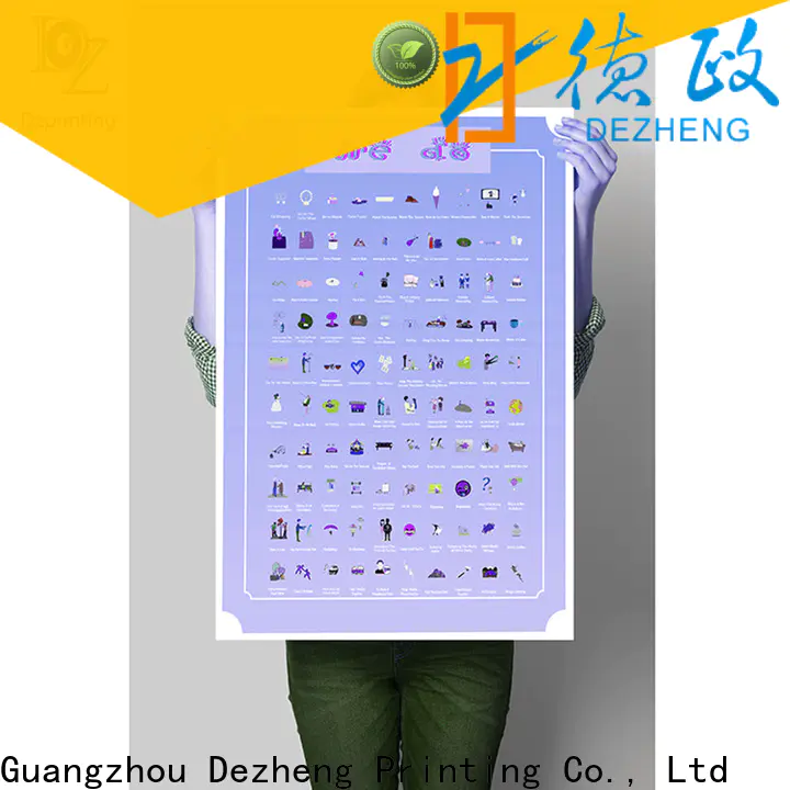 Dezheng scratch map for sale for business For business