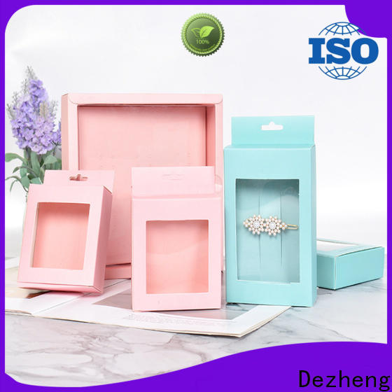 Dezheng kraft paper jewelry boxes manufacturers