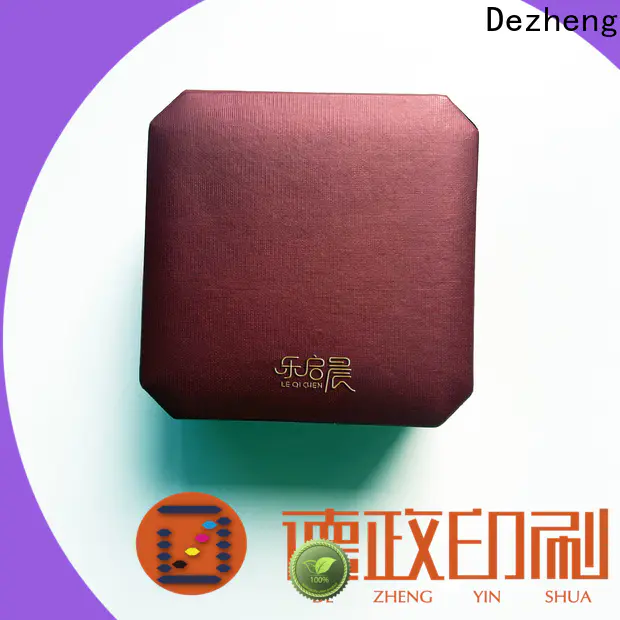 Dezheng recycled paper jewelry boxes Supply