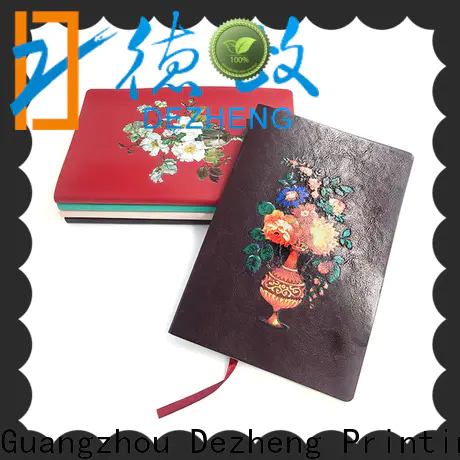 Dezheng bookmark Leather Journal Manufacturer customization for note taking