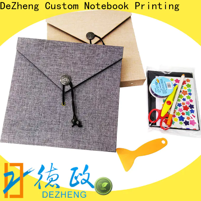 Dezheng Top photo album with self stick pages Supply for festival