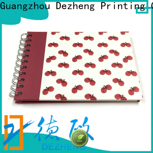 Dezheng pages self adhesive photo albums factory for friendship