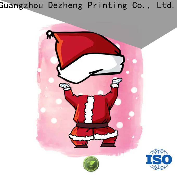 Dezheng animal custom printed holiday cards manufacturers
