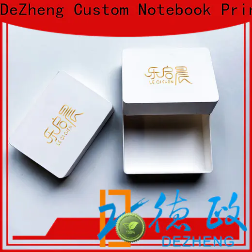 Dezheng recycled paper jewelry boxes Supply