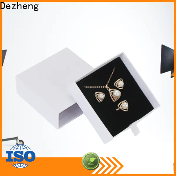 Dezheng manufacturers paper jewelry box manufacturers factory
