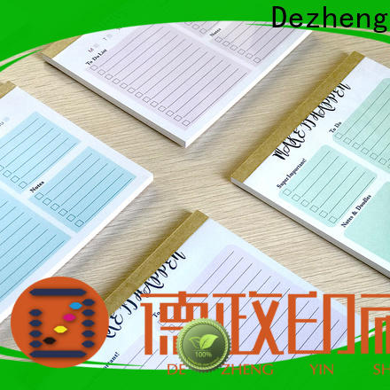 Dezheng Wholesale to do list notebook for wholesale