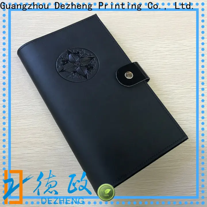 Dezheng high-quality best leather notebook cover for business For meeting