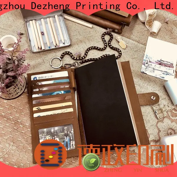 Dezheng New leather journal cover For meeting