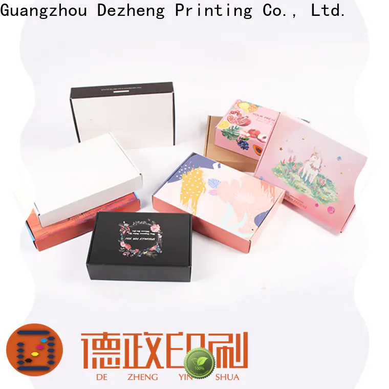 Dezheng Suppliers kraft paper jewelry boxes manufacturers