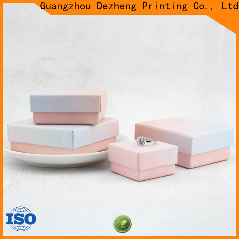 Dezheng factory custom jewelry boxes
