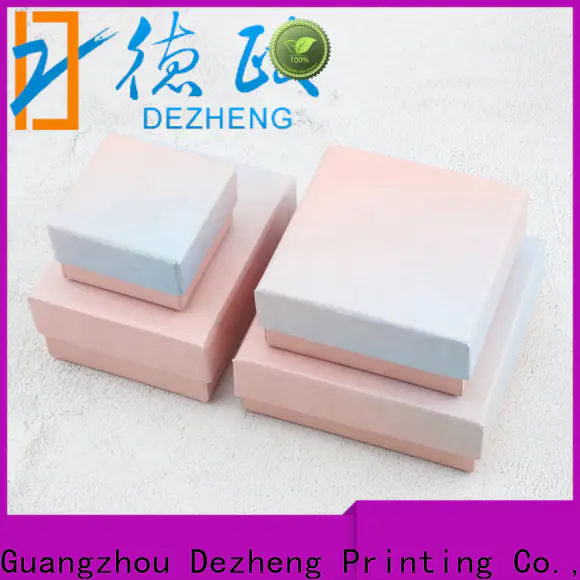 Dezheng recycled paper jewelry boxes for business