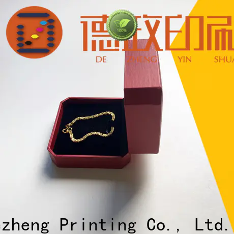 Dezheng for business kraft paper jewelry boxes factory