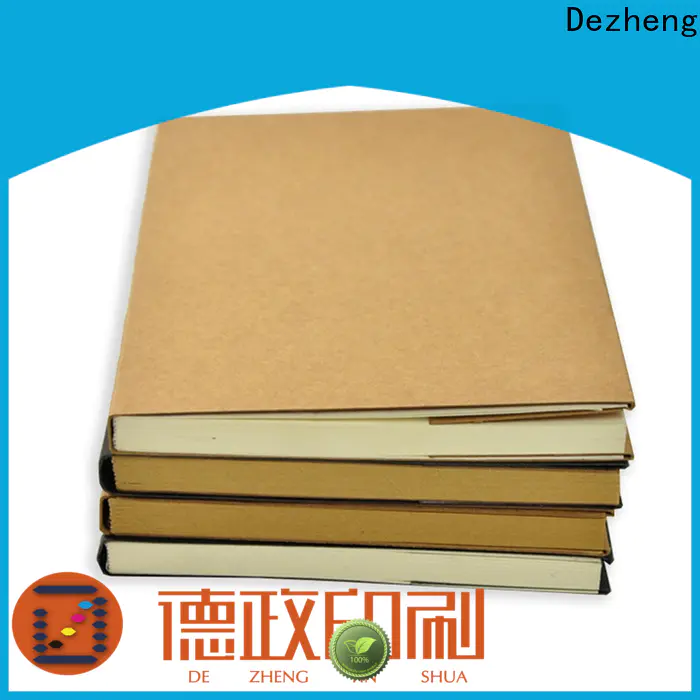 Dezheng free design sketchbook custom factory For notebook printing