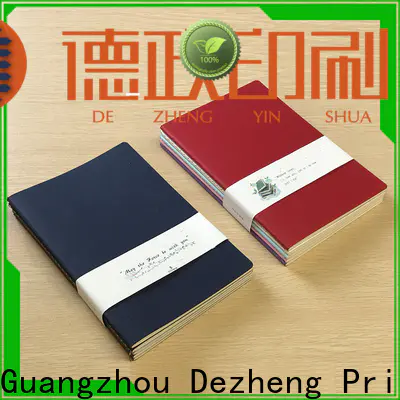 Dezheng unique paper notebooks company For student