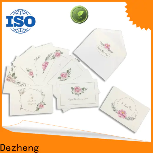 Dezheng High-quality bulk greeting cards factory