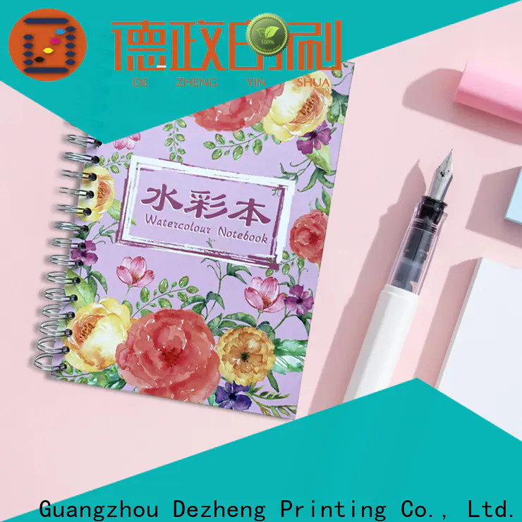 Dezheng custom engraved notebooks manufacturers for journal