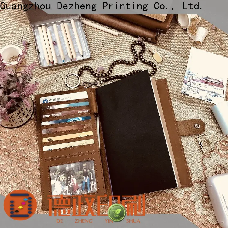 Dezheng real leather journal Suppliers For student