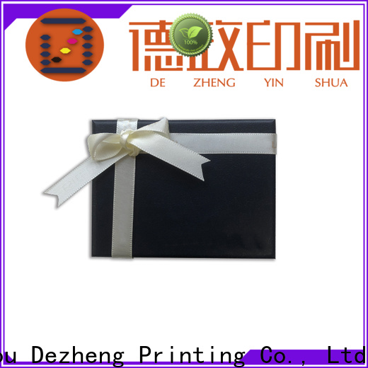 Dezheng factory kraft paper jewelry boxes