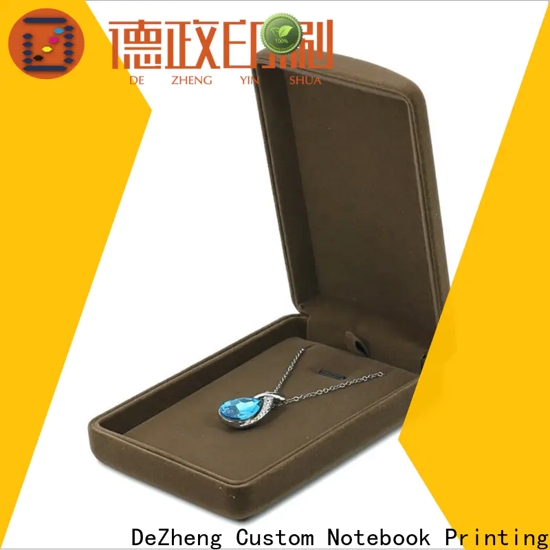 Dezheng company paper jewelry gift boxes factory