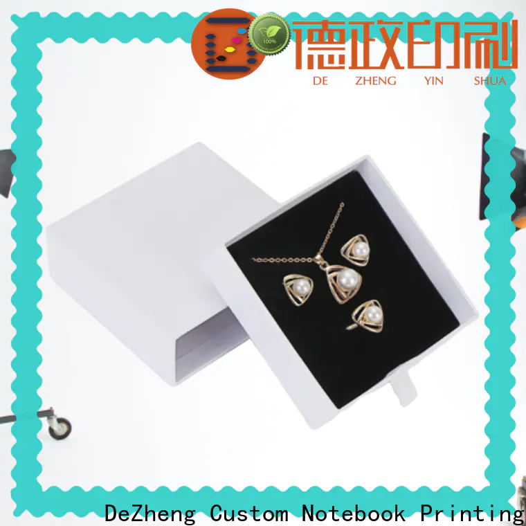 Supply kraft paper jewelry boxes