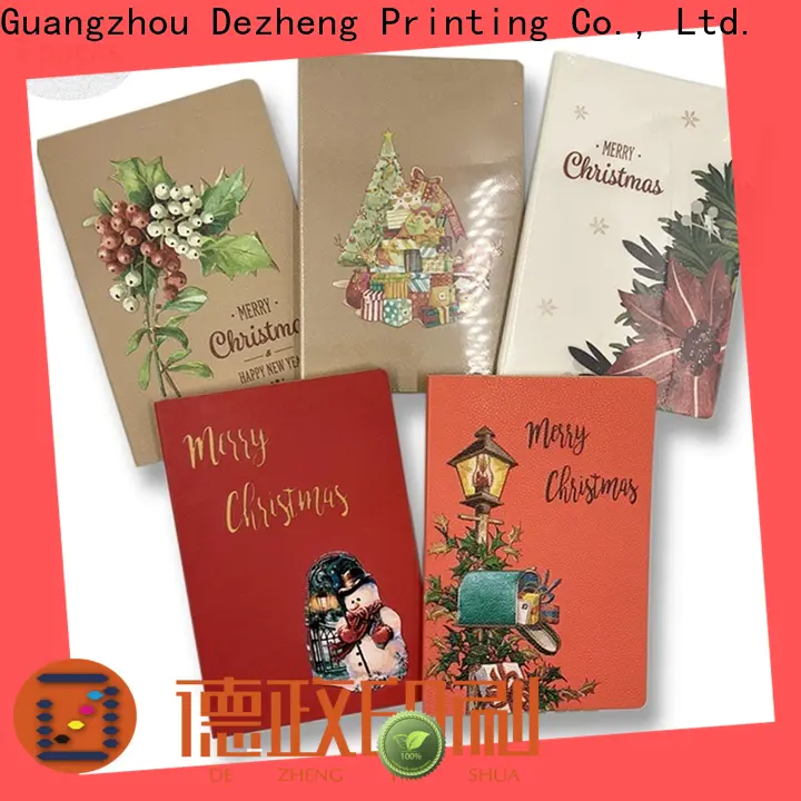 Dezheng portable custom moleskine cover printing Suppliers For school