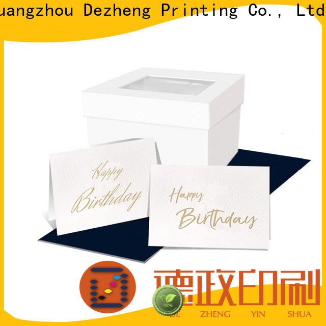 Dezheng happy personalised birthday cards customization For birthday