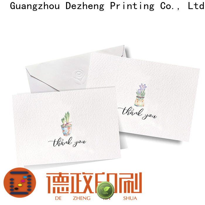 Dezheng you greeting card style Suppliers for gift