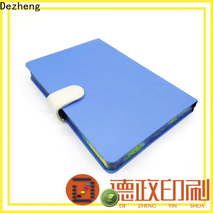 Dezheng latest hardback journal notebook customization For journal