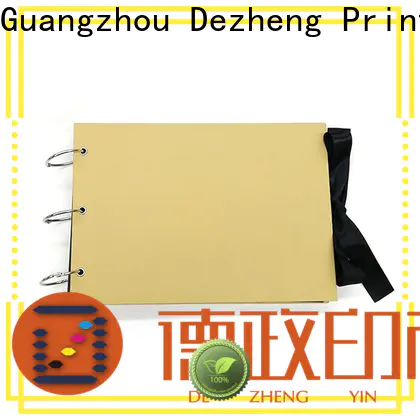 Dezheng High-quality scrapbook photo album Suppliers For Memory