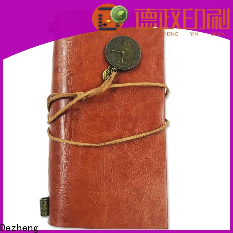 Dezheng custom embossed leather journal factory For meeting