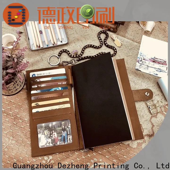 Dezheng leather bound travel journal company For business