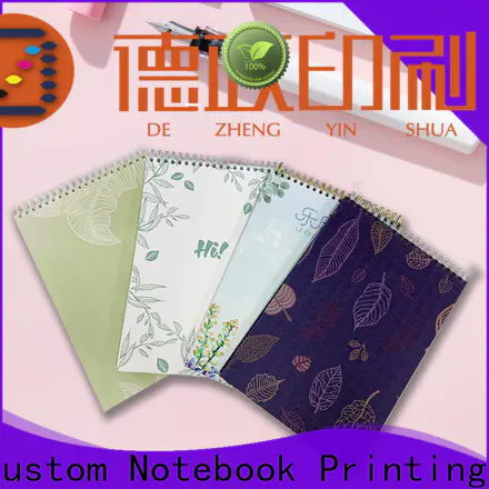 Dezheng durable cheap custom journals for wholesale for notetaking