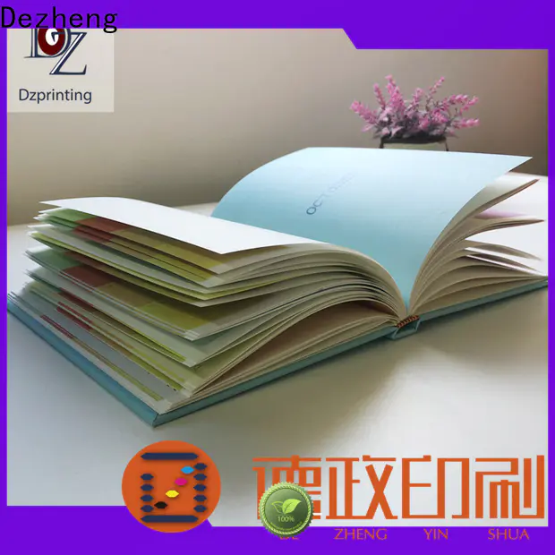 Dezheng durable custom made notebooks company For journal