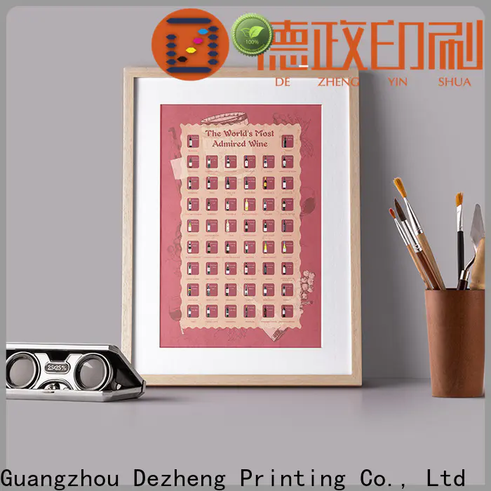 manufacturers scratch poster factory