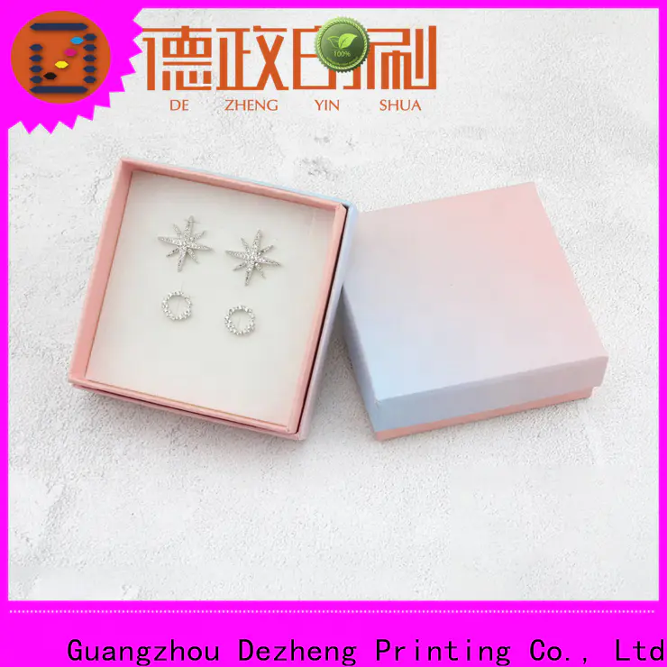 Dezheng custom boxes with logo manufacturers