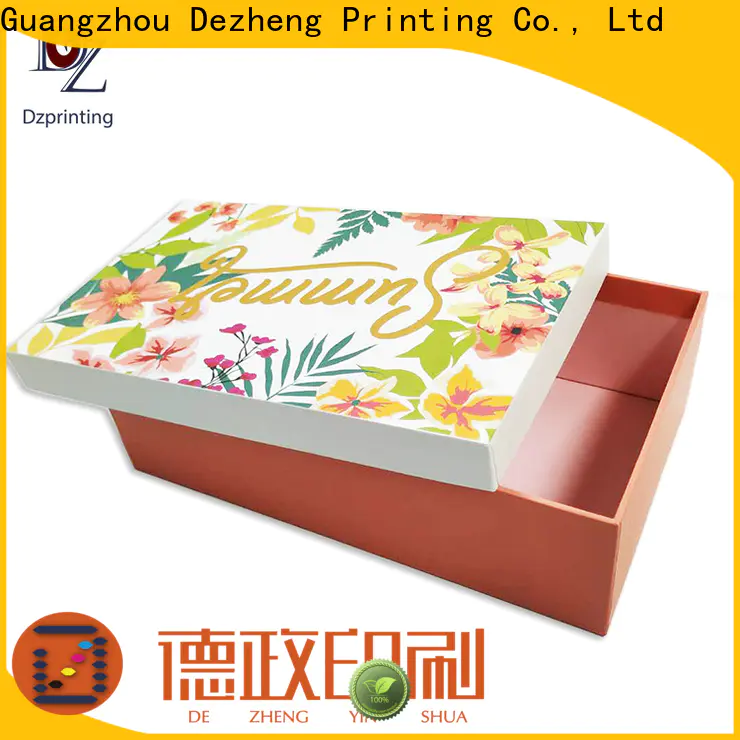 Dezheng factory cardboard gift boxes factory