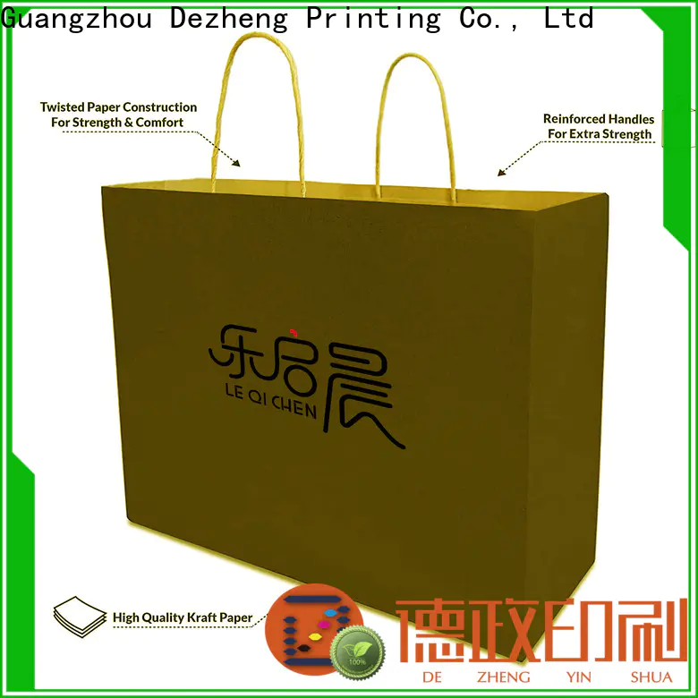 Dezheng factory kraft paper gift box manufacturers
