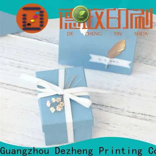 Dezheng company paper box packaging manufacturers Supply