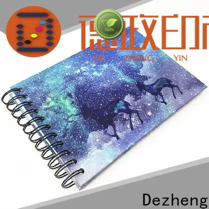 Dezheng linen self adhesive photo albums for sale for festival