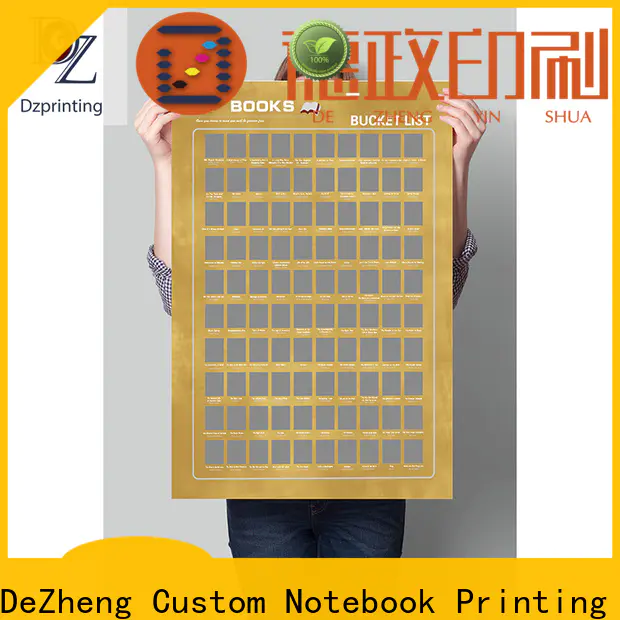 Latest scratch off book list sm002 factory For