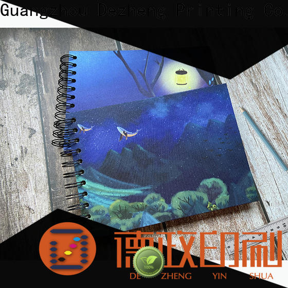 Dezheng Custom Spiral Notebook Manufacturers Suppliers For Gift
